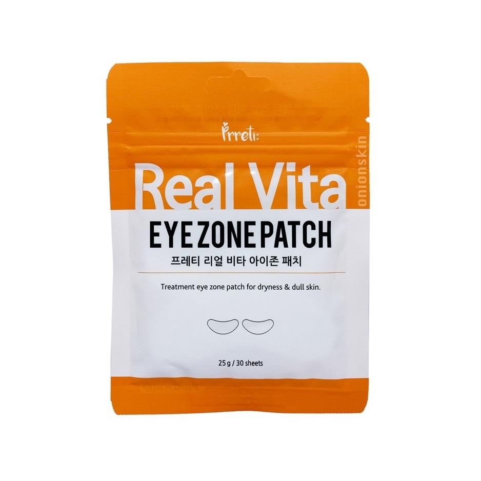 PRRETI Real Vita Eyezone Patch mặt nạ đắp mắt 25 g 