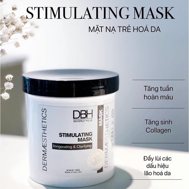  DBH Stimulating Mask mặt nạ trẻ hóa, trắng da 