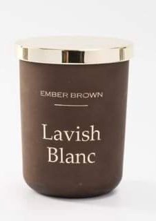 EMBER BROWN nến thơm cao cấp Lavish Blanc size to 7.4oz