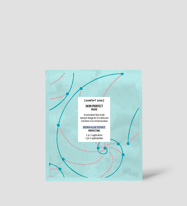 COMFORZONE Skin Perfect Mask mặt nạ bio-cellulose sinh học giúp làm sáng, rạng ngời làn da