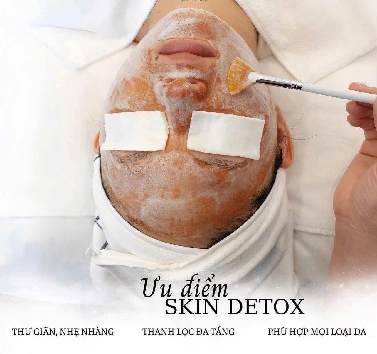 [Buổi lẻ] O2 SKIN DETOX- Thanh lọc da, loại bỏ chất bẩn